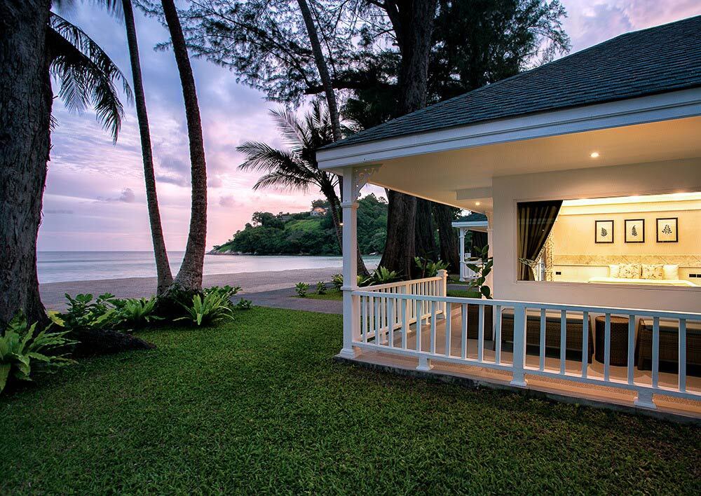 Beach front cottage with private beach patio