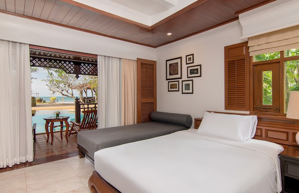 Thavorn Beach Village Resort's room with direct lagoon pool access